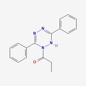 1-(3,6-Diphenyl-1,2,4,5-tetrazin-1(2H)-yl)propan-1-one