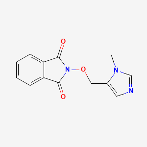 2-[(1-Methyl-1H-imidazol-5-yl)methoxy]-1H-isoindole-1,3(2H)-dione