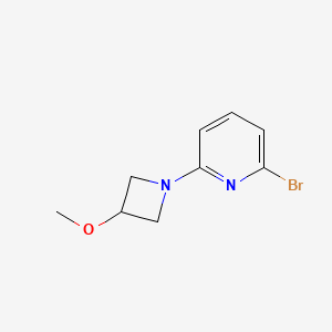 2-Bromo-6-(3-methoxy-1-azetidinyl)pyridine