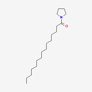 Pyrrolidine, 1-(1-oxopentadecyl)-