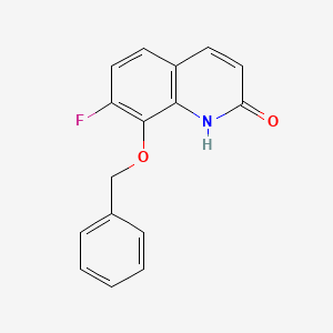 8-Benzyloxy-7-fluoro-1h-quinolin-2-one