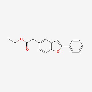 Ethyl (2-phenyl-1-benzofuran-5-yl)acetate