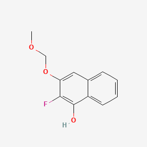 2-Fluoro-3-(methoxymethoxy)-1-naphthalenol