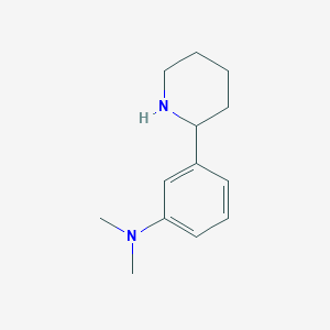 N,N-Dimethyl-3-(2-piperidinyl)benzenamine