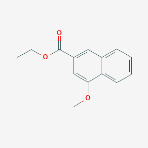 2-Naphthalenecarboxylic acid, 4-methoxy-, ethyl ester