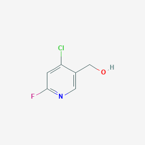 (4-Chloro-6-fluoropyridin-3-yl)methanol