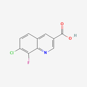 7-Chloro-8-fluoroquinoline-3-carboxylic acid