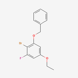 1-(Benzyloxy)-2-bromo-5-ethoxy-3-fluorobenzene