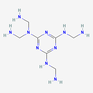 n2,n2,n4,n6-Tetrakis(aminomethyl)-1,3,5-triazine-2,4,6-triamine