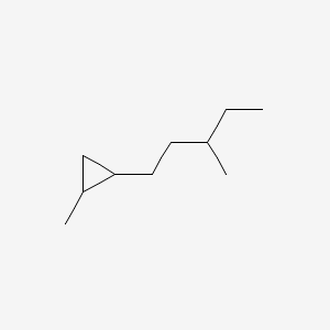 1-Methyl-2-(3-methylpentyl)cyclopropane