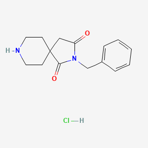 2-benzyl-2,8-Diazaspiro[4.5]decane-1,3-dione hydrochloride