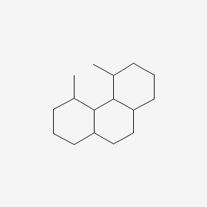 molecular formula C16H28 B13938090 4,5-Dimethyltetradecahydrophenanthrene CAS No. 56292-68-3