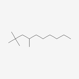 molecular formula C13H28 B13938147 2,2,4-Trimethyldecane CAS No. 62237-98-3