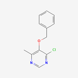 5-(Benzyloxy)-4-chloro-6-methylpyrimidine