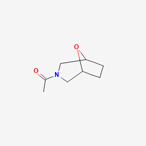 1-(8-Oxa-3-azabicyclo[3.2.1]octan-3-yl)ethanone