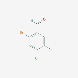 2-Bromo-4-chloro-5-methylbenzaldehyde