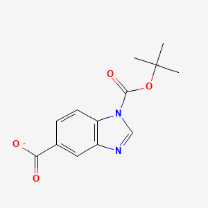 1-(tert-butoxycarbonyl)-1H-benzo[d]imidazole-5-carboxylate