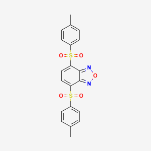 Benzofurazan, 4,7-bis((4-methylphenyl)sulfonyl)-