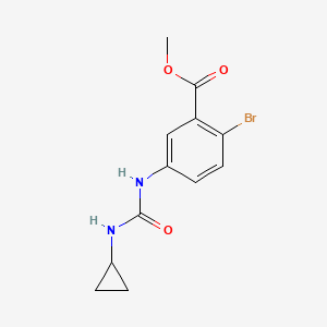 Methyl 2-bromo-5-[[(cyclopropylamino)carbonyl]amino]benzoate