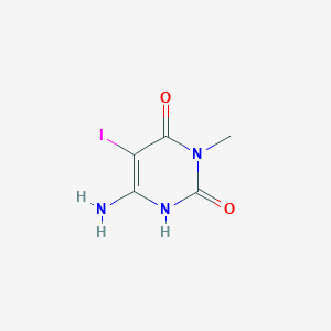 6-Amino-5-iodo-3-methylpyrimidine-2,4(1H,3H)-dione