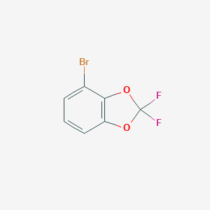 molecular formula C7H3BrF2O2 B139386 4-溴-2,2-二氟-1,3-苯并二噁唑 CAS No. 144584-66-7