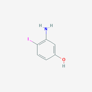 molecular formula C6H6INO B1393867 3-Amino-4-iodophenol CAS No. 99968-83-9