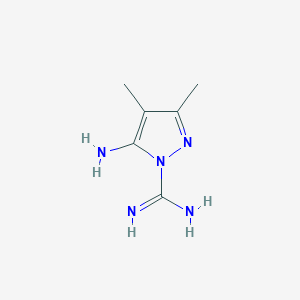 5-Amino-3,4-dimethyl-1H-pyrazole-1-carboximidamide