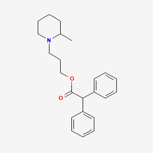 3-(2'-Methylpiperidino)propyl diphenylacetate