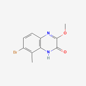 7-Bromo-3-methoxy-8-methyl-2(1H)-quinoxalinone