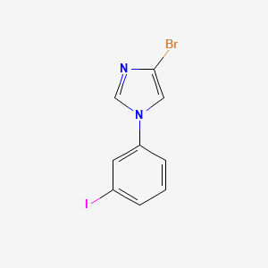 4-Bromo-1-(3-iodo-phenyl)-1h-imidazole