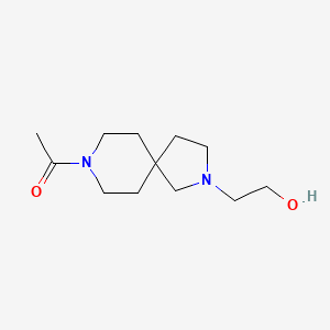 1-(2-(2-Hydroxyethyl)-2,8-diazaspiro[4.5]decan-8-yl)ethanone