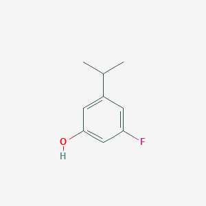 molecular formula C9H11FO B13939010 3-Fluoro-5-isopropylphenol 