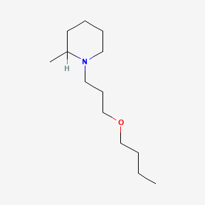 1-(3-Butoxypropyl)-2-methylpiperidine