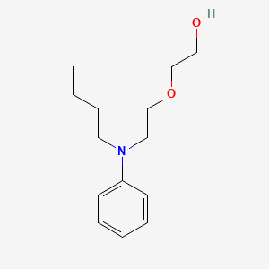 molecular formula C14H23NO2 B13939022 2-(2-(Butylphenylamino)ethoxy)ethanol CAS No. 63455-64-1