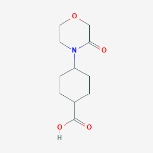 4-(3-Oxo-morpholin-4-yl)-cyclohexanecarboxylic acid