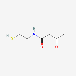 Ethanethiol, 2-(acetoacetylamino)-