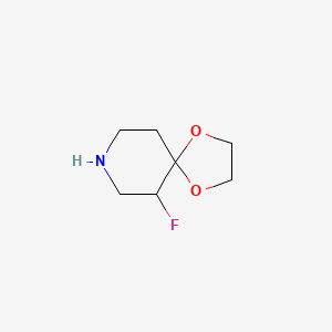 6-Fluoro-1,4-dioxa-8-azaspiro[4.5]decane