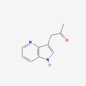 molecular formula C10H10N2O B13939084 1-(1H-Pyrrolo[3,2-B]pyridin-3-YL)propan-2-one 