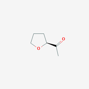 molecular formula C6H10O2 B139392 (S)-1-(四氢呋喃-2-基)乙酮 CAS No. 131328-27-3