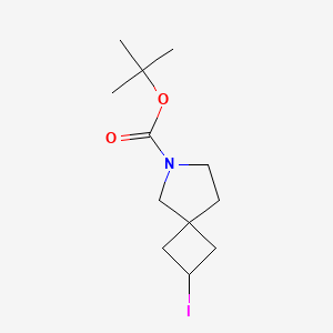 tert-Butyl 2-iodo-6-azaspiro[3.4]octane-6-carboxylate