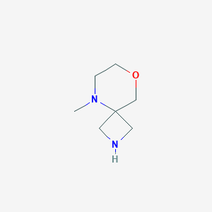 molecular formula C7H14N2O B13939806 5-Methyl-8-oxa-2,5-diazaspiro[3.5]nonane 