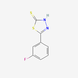 5-(3-Fluorophenyl)-1,3,4-thiadiazole-2-thiol