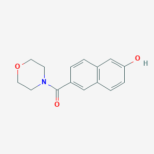 B1393990 6-(Morpholin-1-ylcarbonyl)-2-naphthol CAS No. 871121-79-8