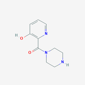 molecular formula C10H13N3O2 B13939921 (3-Hydroxy-2-pyridinyl)-1-piperazinylmethanone 