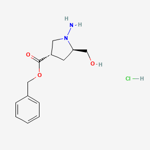 (2R,4S)-2-hydroxymethyl-4-CBZ-amino Pyrrolidine hydrochloride