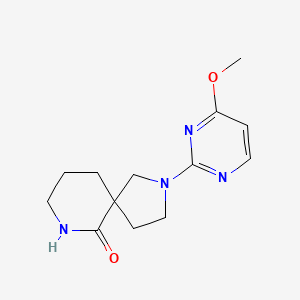 2-(4-Methoxy-pyrimidin-2-yl)-2,7-diaza-spiro[4.5]decan-6-one