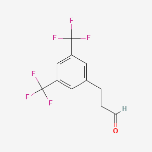 3,5-Bis(trifluoromethyl)-benzenepropanal