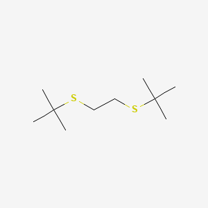 molecular formula C10H22S2 B13940053 1,2-Bis(tert-butylthio)ethane CAS No. 5862-62-4