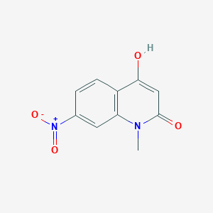 4-Hydroxy-1-methyl-7-nitroquinolin-2(1H)-one