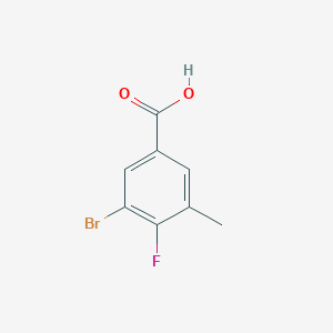 3-Bromo-4-fluoro-5-methylbenzoic acid